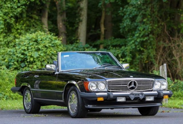 1989 Mercedes-Benz SL-Class 560 SL Soft Hard Top SL560 Serviced Rear Seat CARFAX - photo 6