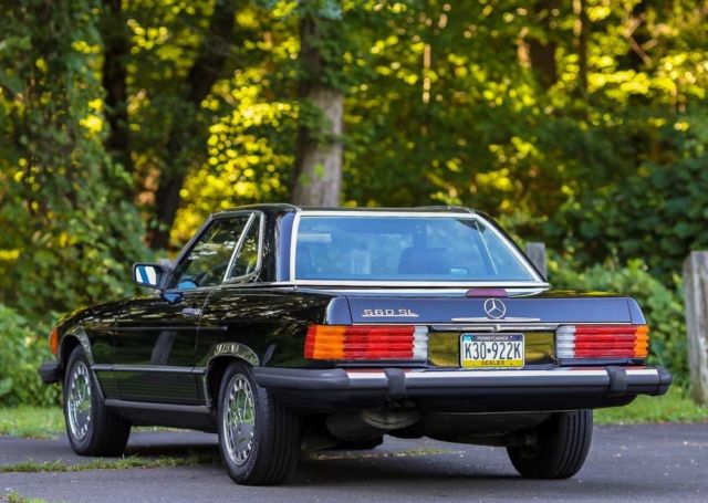 1989 Mercedes-Benz SL-Class 560 SL Soft Hard Top SL560 Serviced Rear Seat CARFAX - photo 7