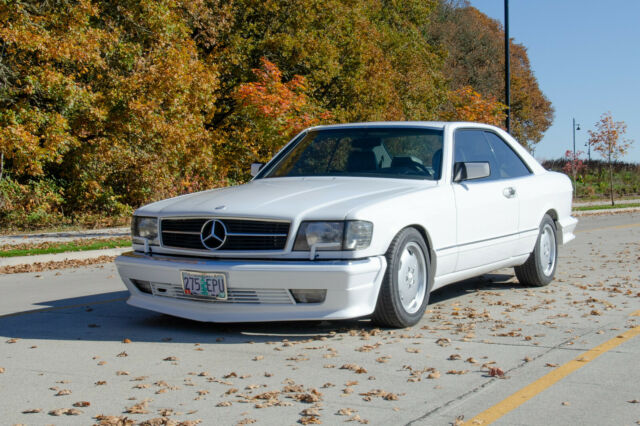 1989 Mercedes-Benz 560SEC, AMG wheels, AMG bumpers, H&R Springs, Euro Headlights 1989 Mercedes-Benz 500-Series 560SEC
