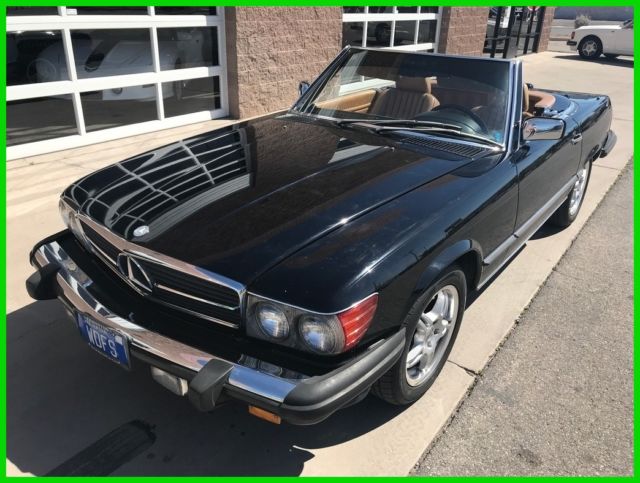 1989 MERCEDES-BENZ 560SL 5.6L V8 16V Automatic RWD 1989 Mercedes-Benz SL-Class