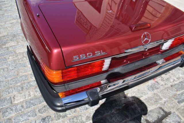 1989 Mercedes-Benz 560SL - Almandine Red - photo 10