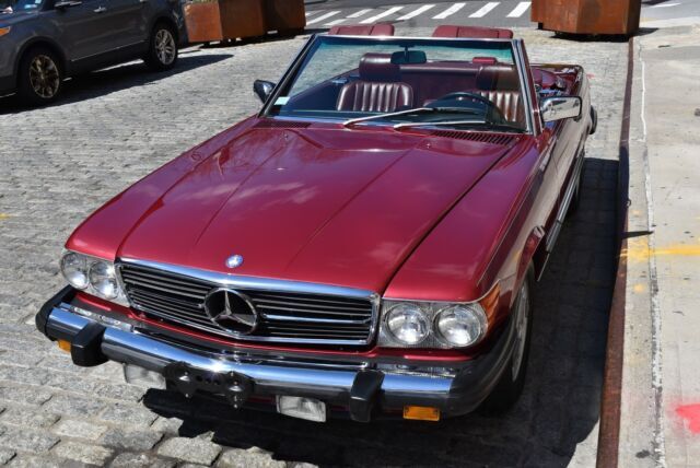1989 Mercedes-Benz 560SL - Almandine Red - photo 9