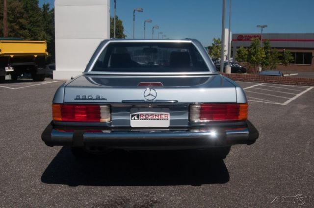 1989 Mercedes-Benz 500-Series 1989 Mercedes-Benz 560SL Blue/Blue, Two Tops, Nice - photo 6