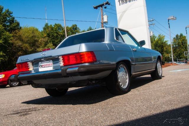 1989 Mercedes-Benz 500-Series 1989 Mercedes-Benz 560SL Blue/Blue, Two Tops, Nice - photo 7