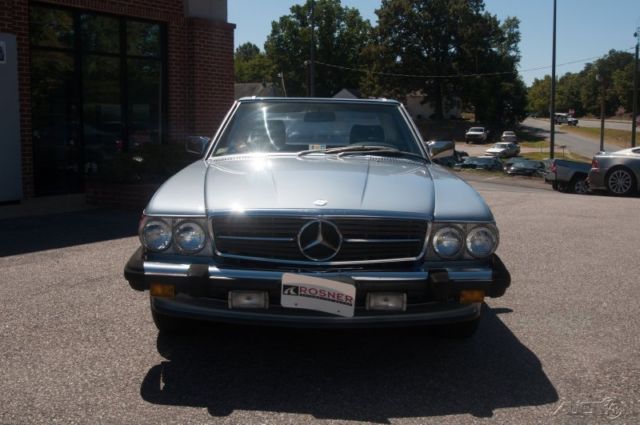 1989 Mercedes-Benz 500-Series 1989 Mercedes-Benz 560SL Blue/Blue, Two Tops, Nice - photo 9