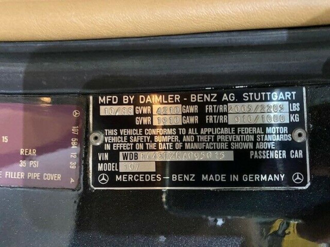 1989 Mercedes-Benz SL-Class - photo 11