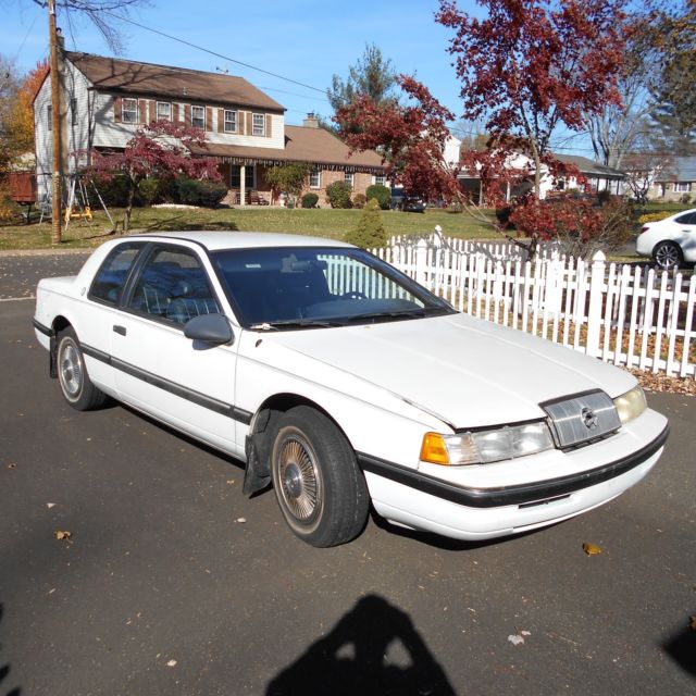 1989 MERCURY COUGAR 1989 Mercury Cougar