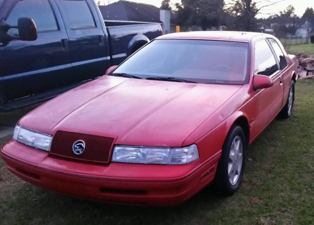 1989 Mercury Cougar XR-7 Sedan 2-Door 3.8L 1989 Mercury Cougar sc