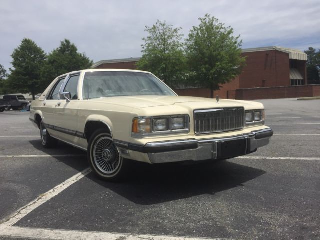 1989 Mercury Grand Marquis 36K MILES COLLECTORS CAR MINT CONDITION NO RESERVE! 1989 Mercury Grand Marquis LS