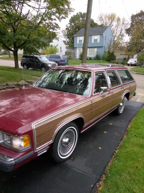 1989 Mercury Grand Marquis Colony Park GS Station Wagon 1989 Mercury Other