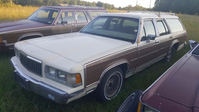 1989 Mercury Grand Marquis Colony Park LS Station Wagon Parts or Fix Runs great 1989 Mercury Grand Marquis Colony Park LS