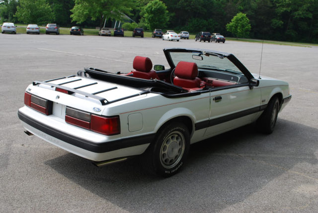 1989 Mustang Aniversary edition LX convertable survivor 1989 Ford Mustang LX