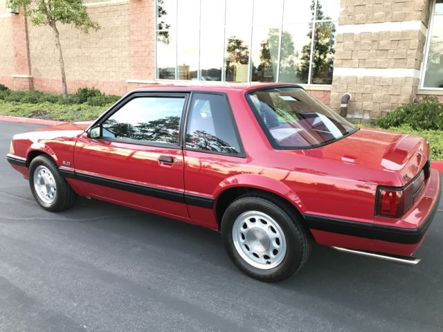 1989 mustang lx 5.0 notchback 71k original mile!!! orginal paint 1989 Ford Mustang lx