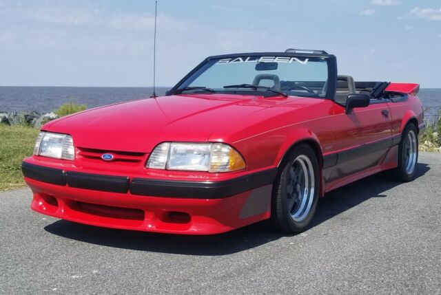 1989 Mustang Saleen Convertible #211 1989 Ford Mustang Saleen