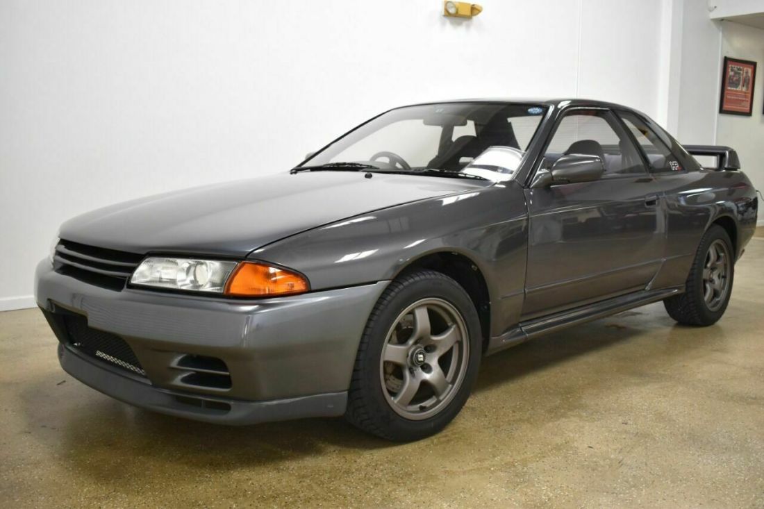 1989 Nissan GT-R Skyline R32 58,500 Miles Gray Coupe V6 2.6L Manual 1989 Nissan GT-R Skyline R32