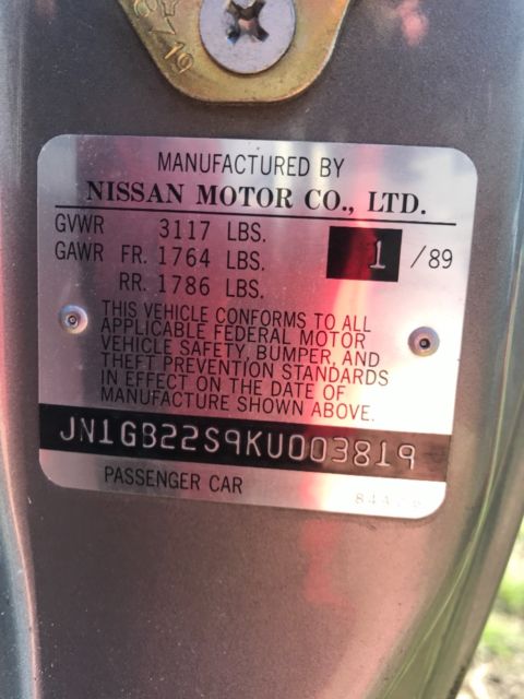 1989 Nissan Sentra Only 27,000 Miles - photo 4