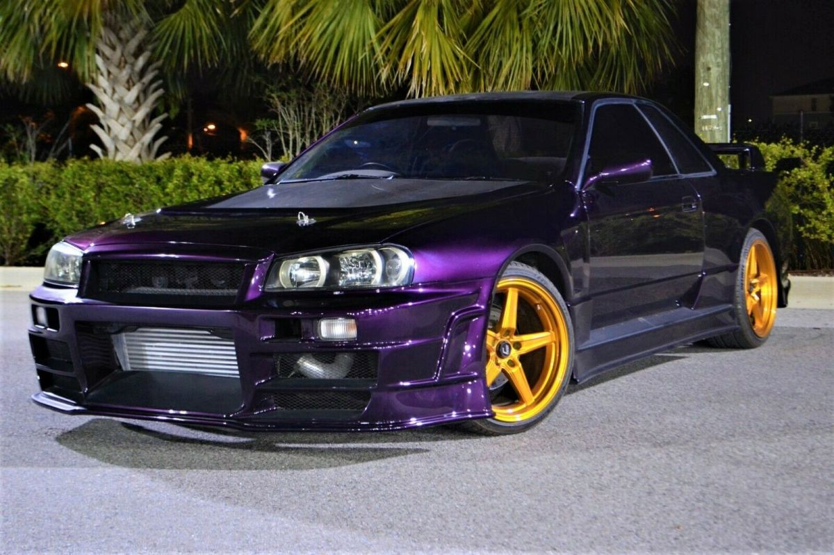 1989 Nissan Skyline GTR R324 77k Mi Midnight Purple 2dr RB26DETT 5 speed RHD JDM 1989 Nissan GT-R