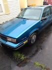 1989 Oldsmobile Cutlass Coupe Blue FWD Automatic 1989 Oldsmobile Cutlass