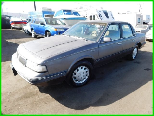 1989 Oldsmobile Cutlass Used 2.8L V6 12V Automatic NO RESERVE 1989 Oldsmobile Cutlass Base Sedan 4-Door