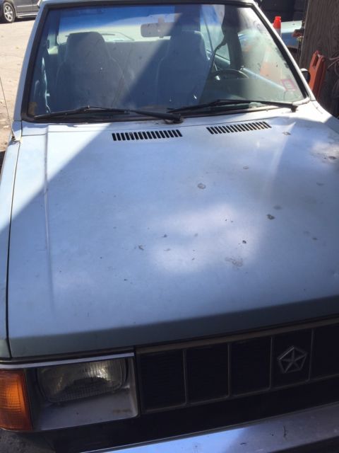 1989 Plymouth HORIZON blue - photo 3
