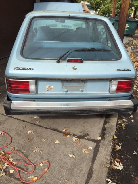 1989 Plymouth HORIZON blue - photo 4