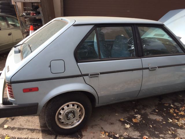 1989 Plymouth HORIZON blue - photo 5