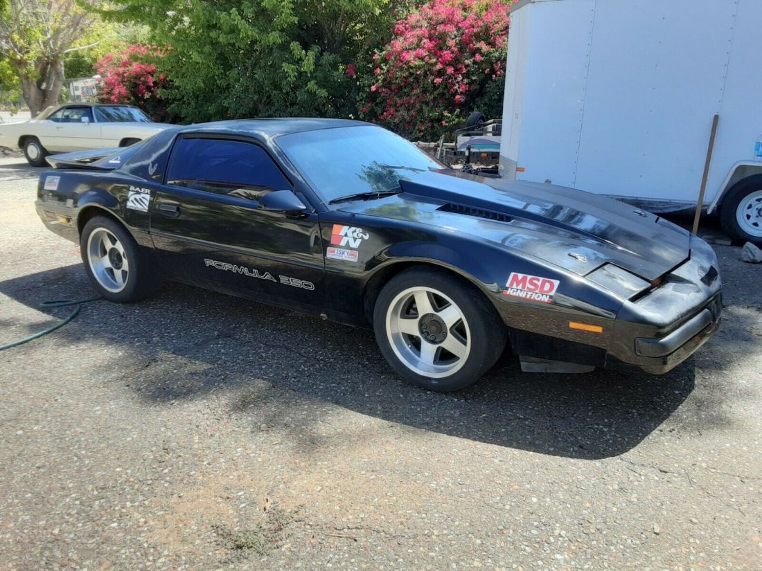 1989 Pontiac Firebird Formula 350 Open Road Classic Race Car 1989 Pontiac Firebird Formula 350