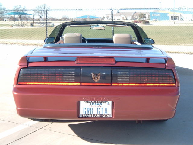 1989 Pontiac Firebird Trans Am GTA Convertible 2-Door - photo 3
