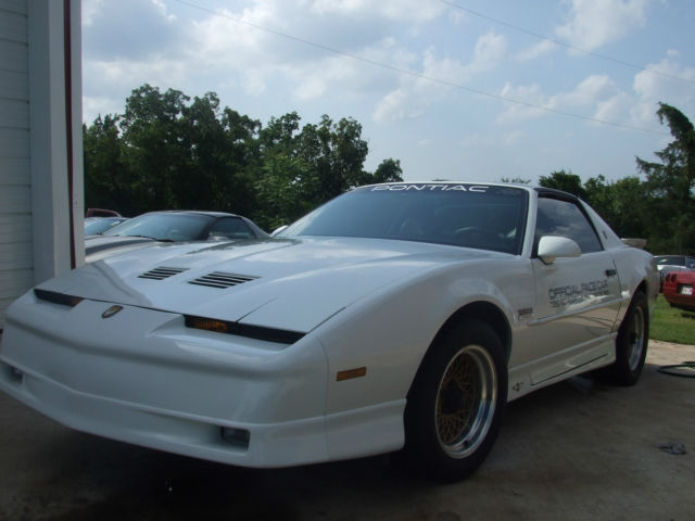 1989 PONTIAC TRANS AM PACE CAR 1989 Pontiac Trans Am