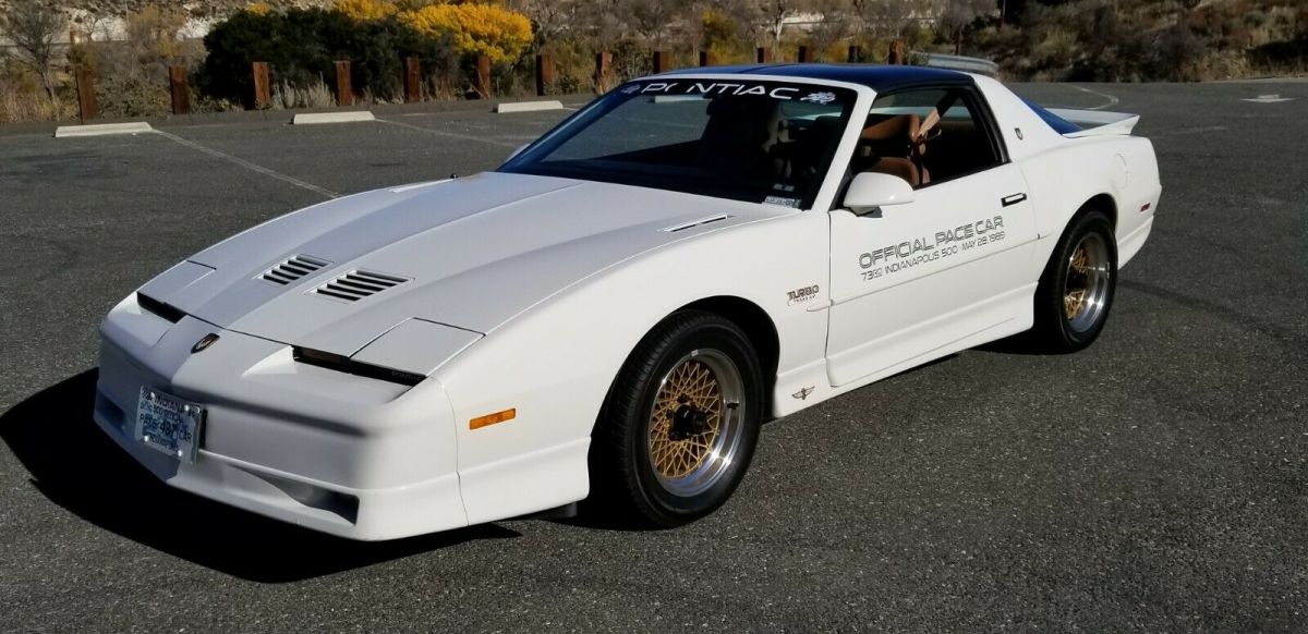 1989 PONTIAC TURBO TRANS AM, INDY PACE CAR, UNTOUCHED SURVIVOR, WINDOW STICKER 1989 Pontiac Trans Am