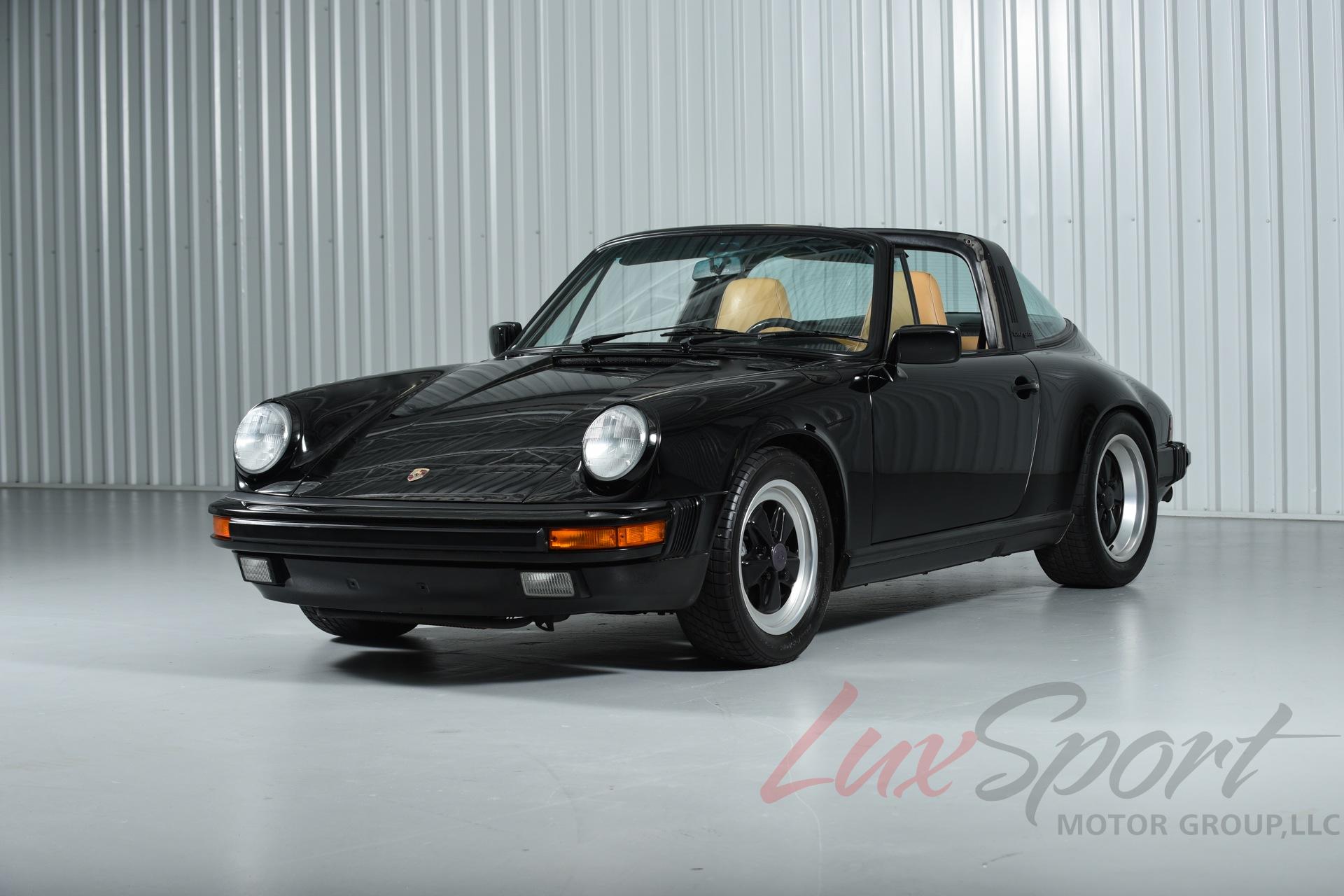 1989 Porsche 911 3.2 Carrera Targa Black/Tan 56,000 1 Owner Miles Pristine 1989 Porsche 911