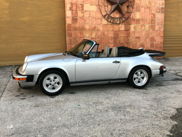 1989 PORSCHE 911 CAB ANNIVERSARY EDITION 1989 Porsche 911 ANNIVERSARY