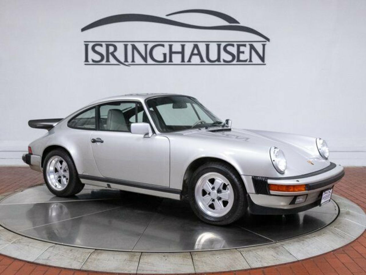 1989 Porsche 911 Carrera 25th Anniversary 28889 Miles Silver Metallic Coupe 3.2L 1989 Porsche 911 25th Anniversary