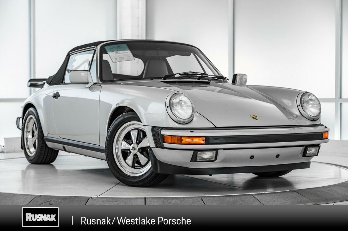 1989 Porsche 911 Carrera 50th Anniversary 23301 Miles H6 5-Speed Manual 1989 Porsche 911 Carrera 50th Anniversary