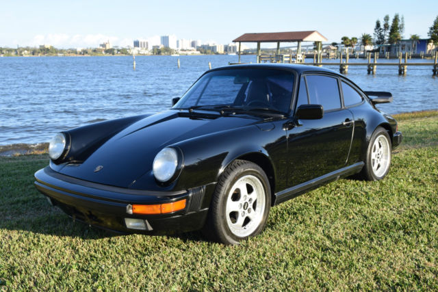 1989 Porsche 911 Carrera G50 Coupe Black/Black Factory Tail 1989 Porsche 911 Coupe
