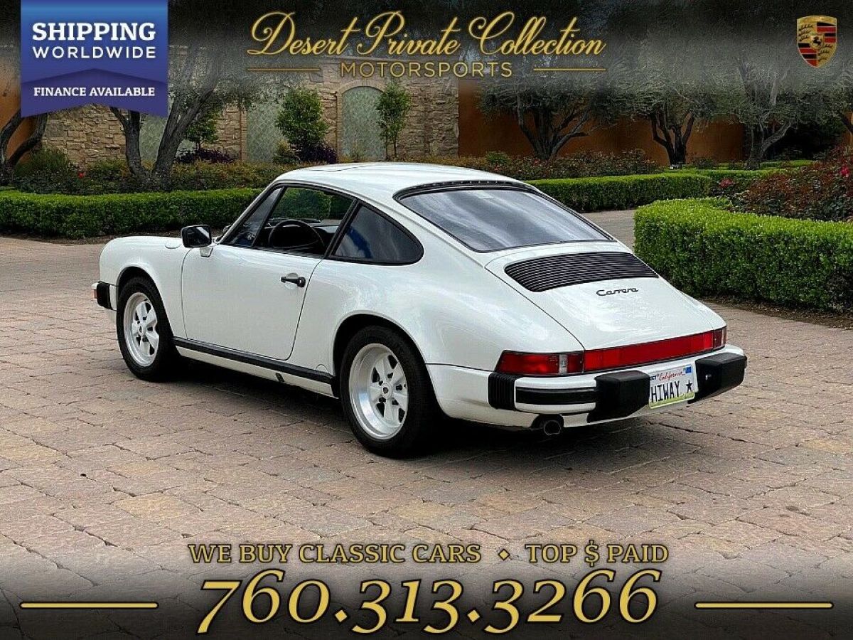 1989 Porsche 911 Carrera G50 Coupe 1 Owner -47k Miles - Original Paint - photo 3