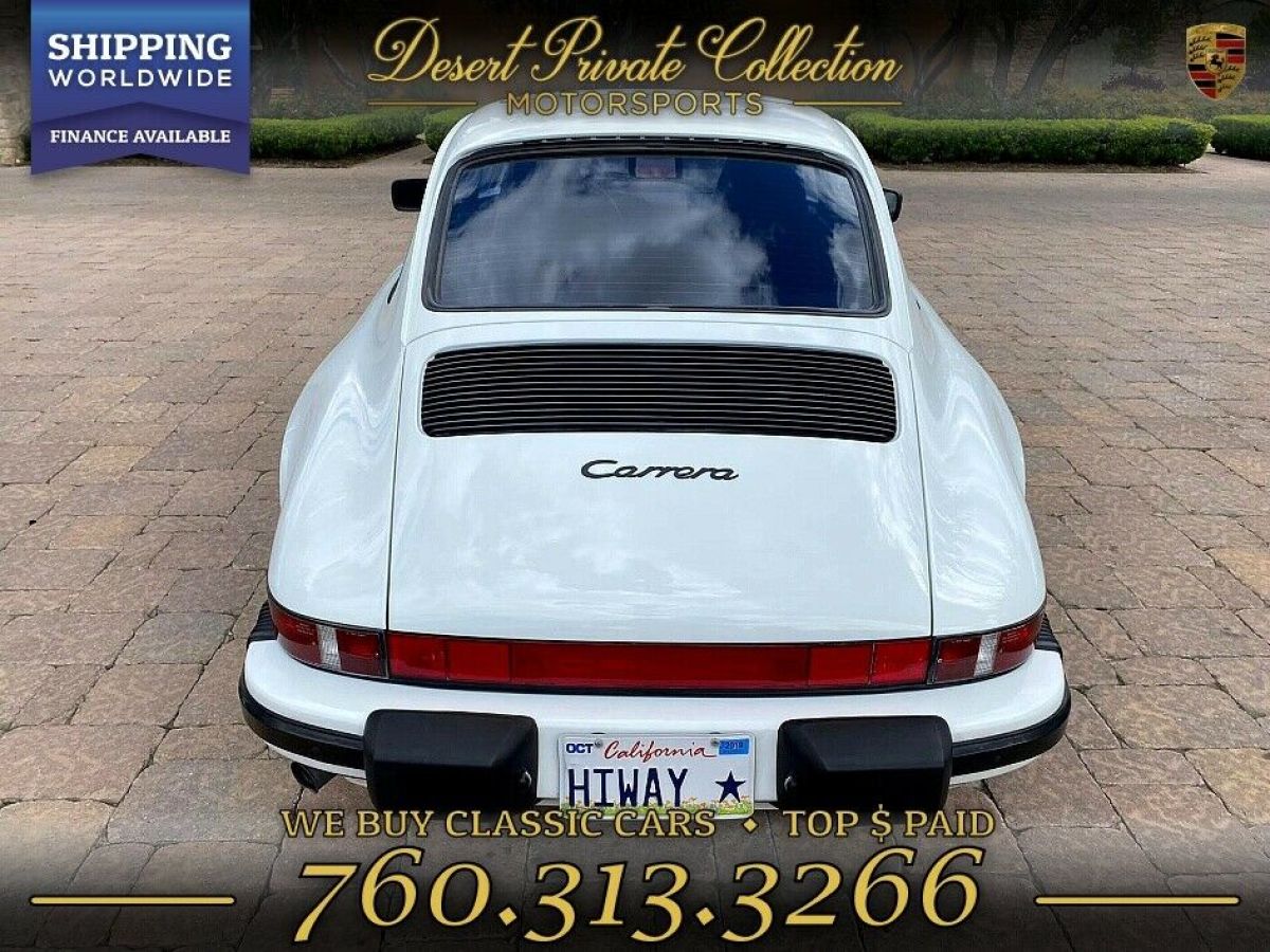 1989 Porsche 911 Carrera G50 Coupe 1 Owner -47k Miles - Original Paint - photo 5