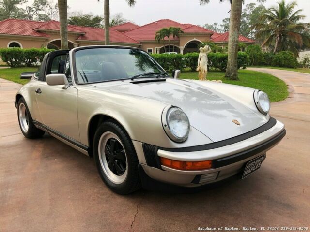 1989 Porsche 911 Carrera Targa 5 Speed Manual 2-Door Coupe 1989 Porsche 911 Carrera
