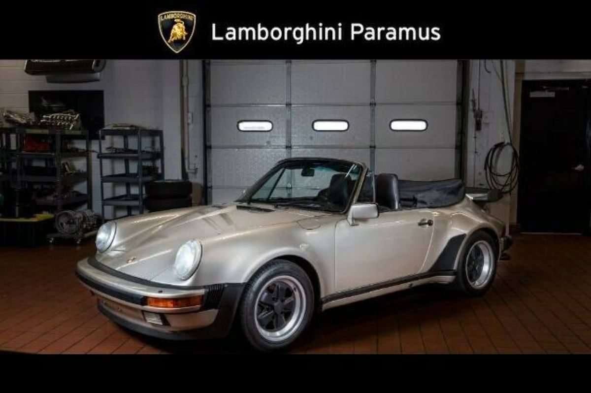 1989 Porsche 911 Carrera Turbo Cabriolet 31248 Miles Linen Silver Metallic Conve 1989 Porsche 911 Turbo Cabriolet