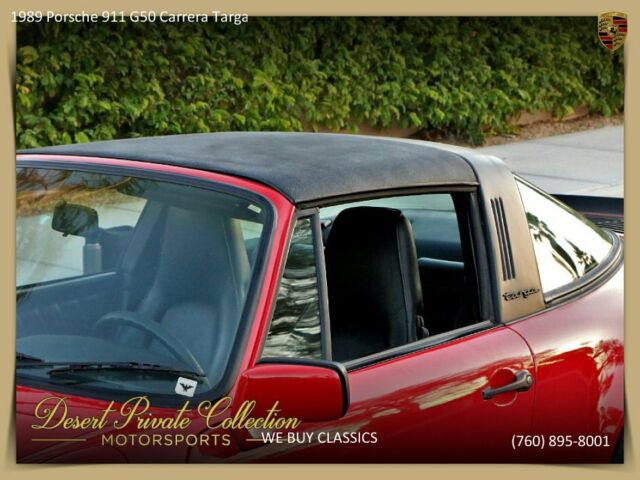 1989 Porsche 911 G50 Carrera Targa - photo 9