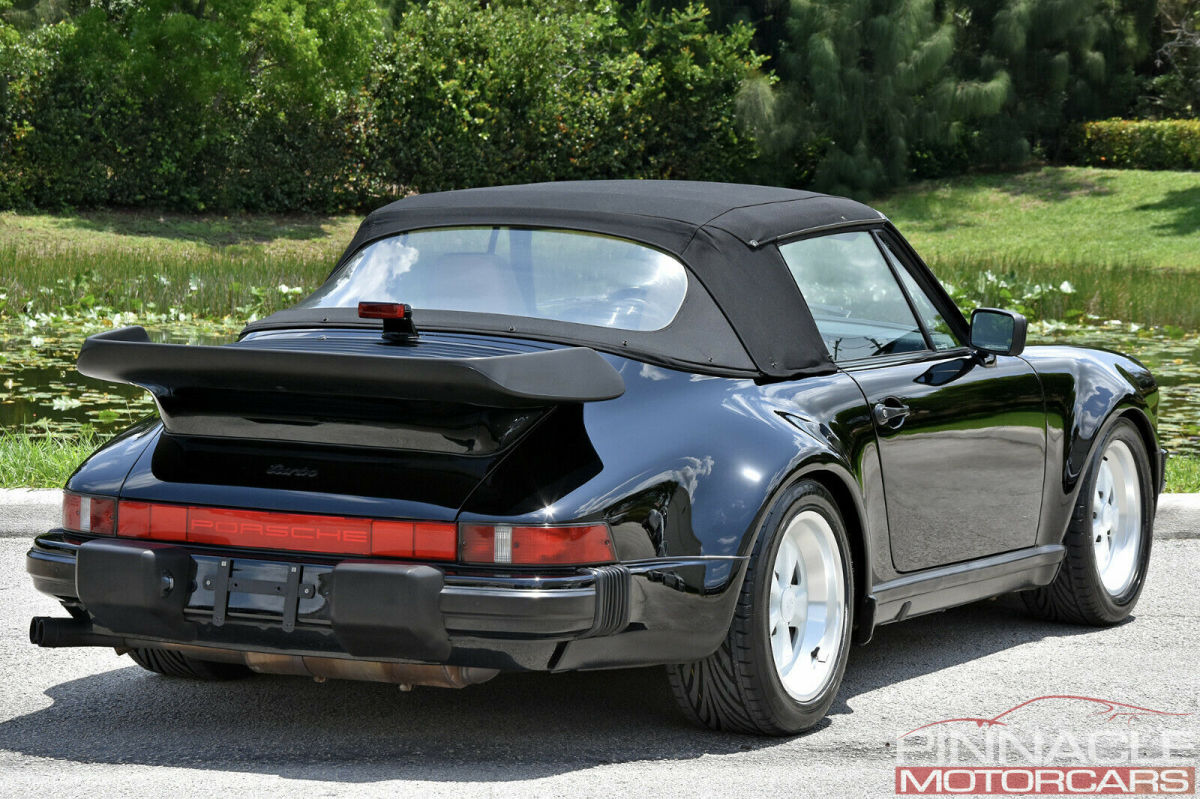 1989 Porsche 911 Turbo Cabriolet ULTRA RARE G50 5 Spd 930 - photo 12