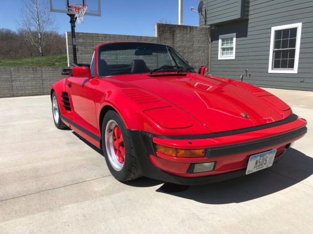 1989 Porsche 930 Slantnose Cabriolet M505 Very Low Miles 1989 Porsche 930
