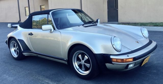 1989 Porsche 930 Turbo Cabriolet 1989 Porsche 911 Cabriolet