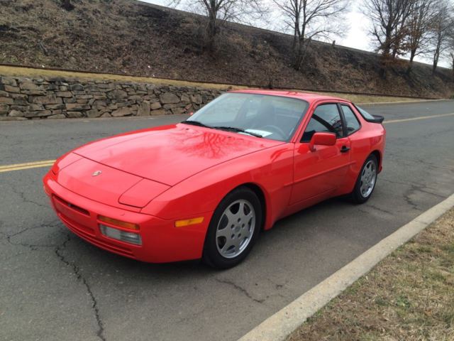 1989 Porsche 944 Turbo Guards Red Great Condition Rare 1989 Porsche 944