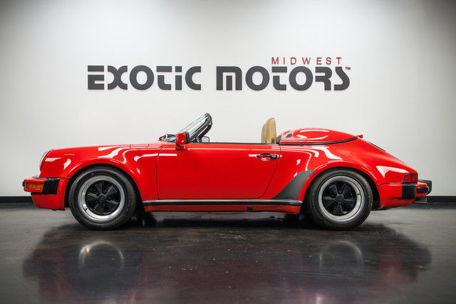 1989 Porsche Speedster 38k Miles Original Window Sticker SERVICED! 1989 Porsche 911 Speedster