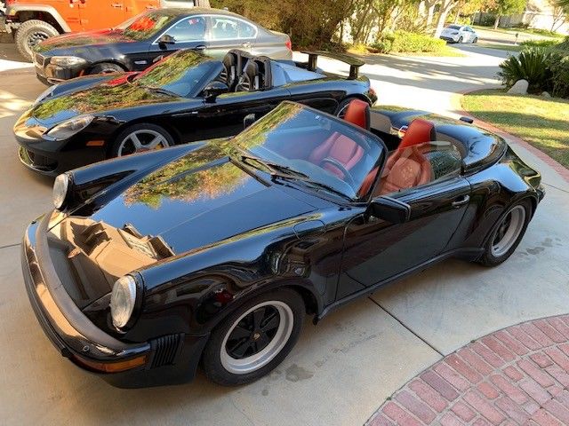 1989 Porsche Speedster tribute built on a 1988 Porsche 911 Cabriolet wide body 1988 Porsche 911 1989 Speedster look