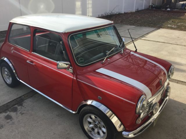 1989 red flame limited Austin min cooper 1980 Mini Cooper Cooper