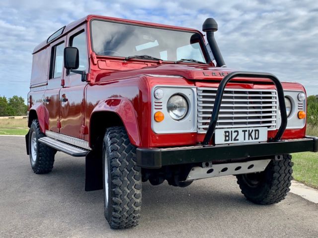 1989 Red Land Rover 110~2.5 Turbo Diesel~Runs/Pulls Perfectly~Classic Refurb 1989 Land Rover Defender