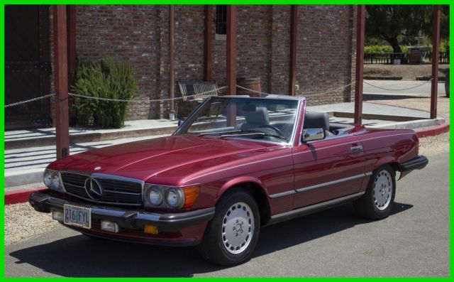1989 ROADSTER 560SL GARAGED 68K ORIGINAL MILES BEAUTIFUL CONDITION 1989 Mercedes-Benz SL-Class 560SL Roadster