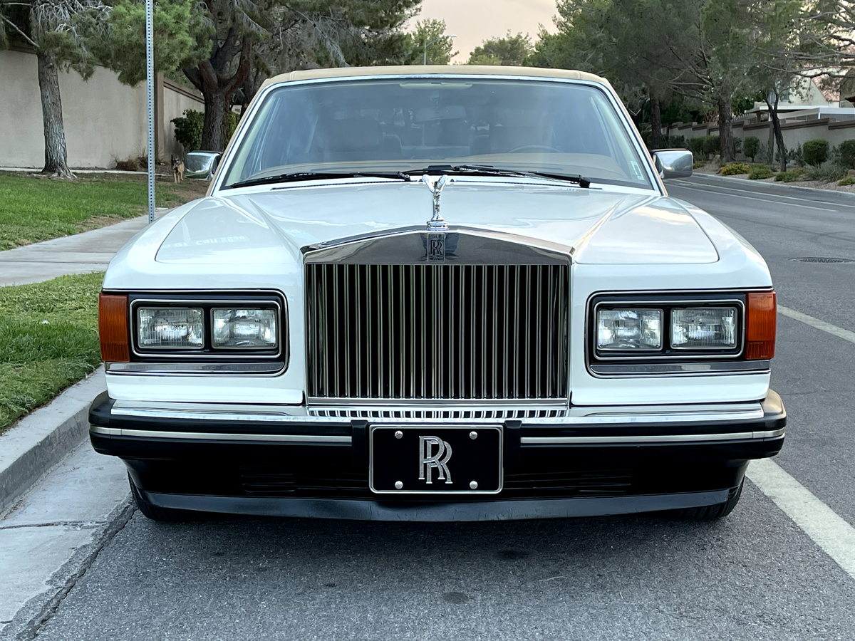 1989 Rolls Royce Silver Spur 65600K Gorgeous Rolls White/Tan Runs Great AC Cold 1989 Rolls-Royce SILVER SPUR